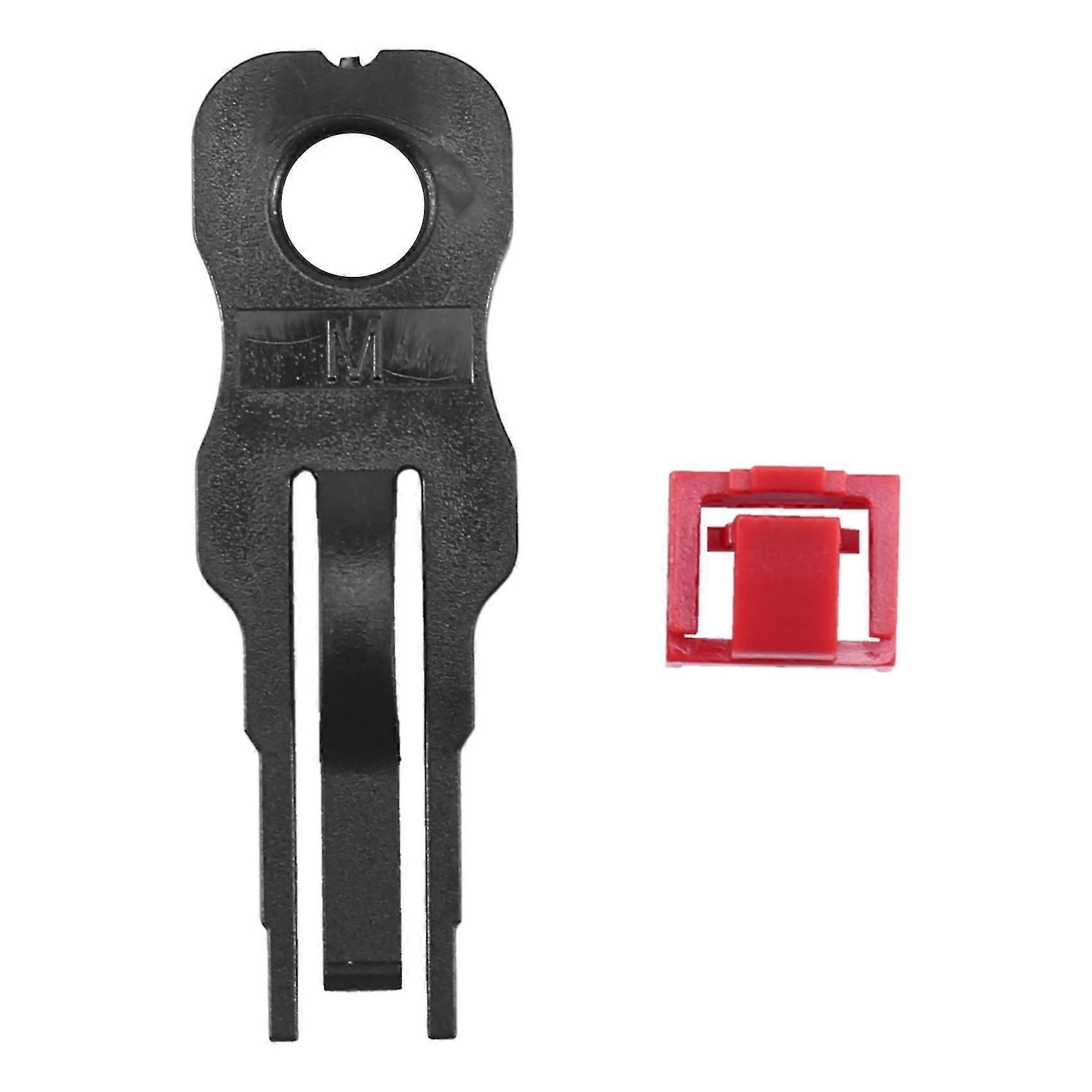 100pcs Red Rj45 Port Ethernet LAN Hub Anti Staub Abdeckung Stecker Cap Blockout Protector mit proprietären