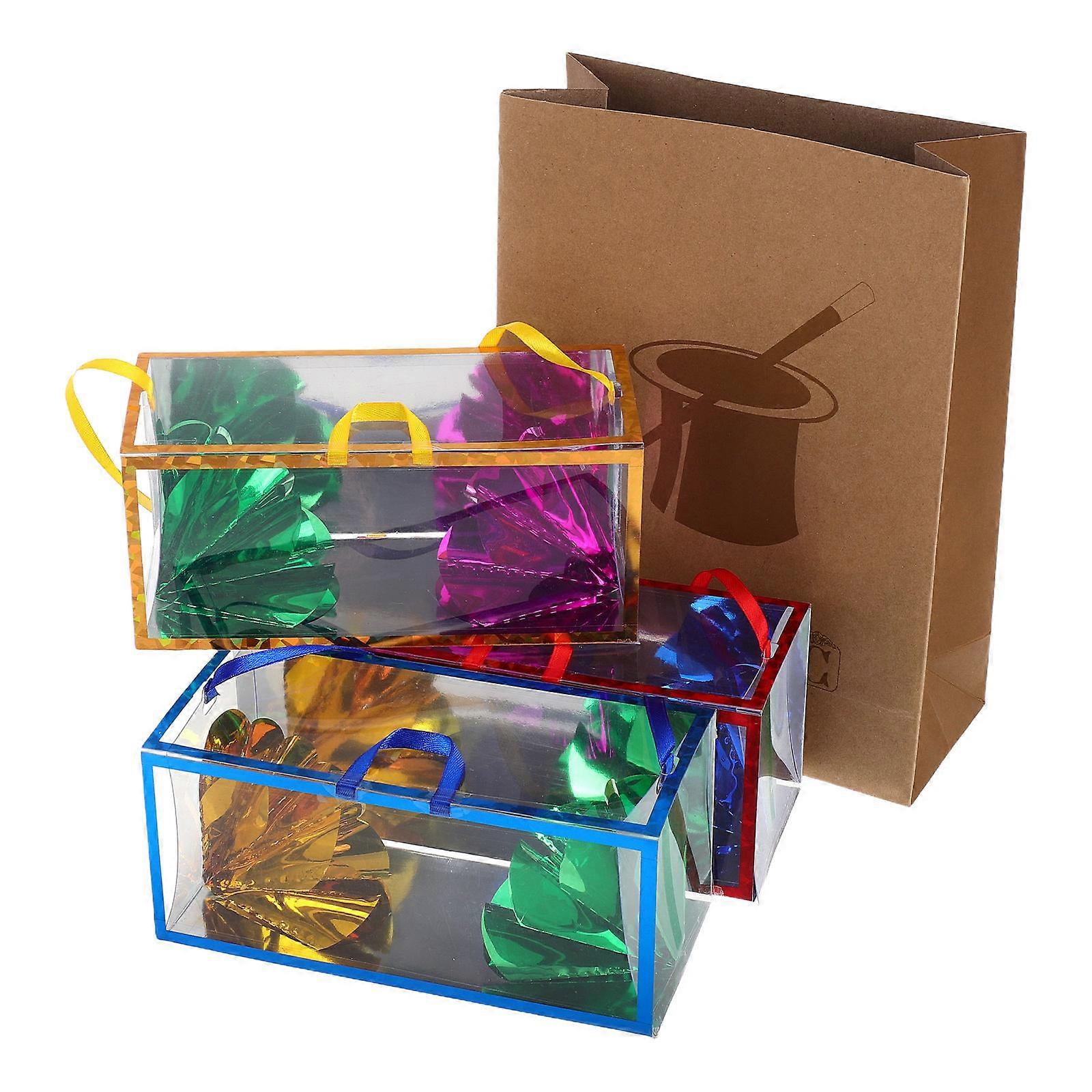 Box Stage Trick for Performance Empty Bag Illusion