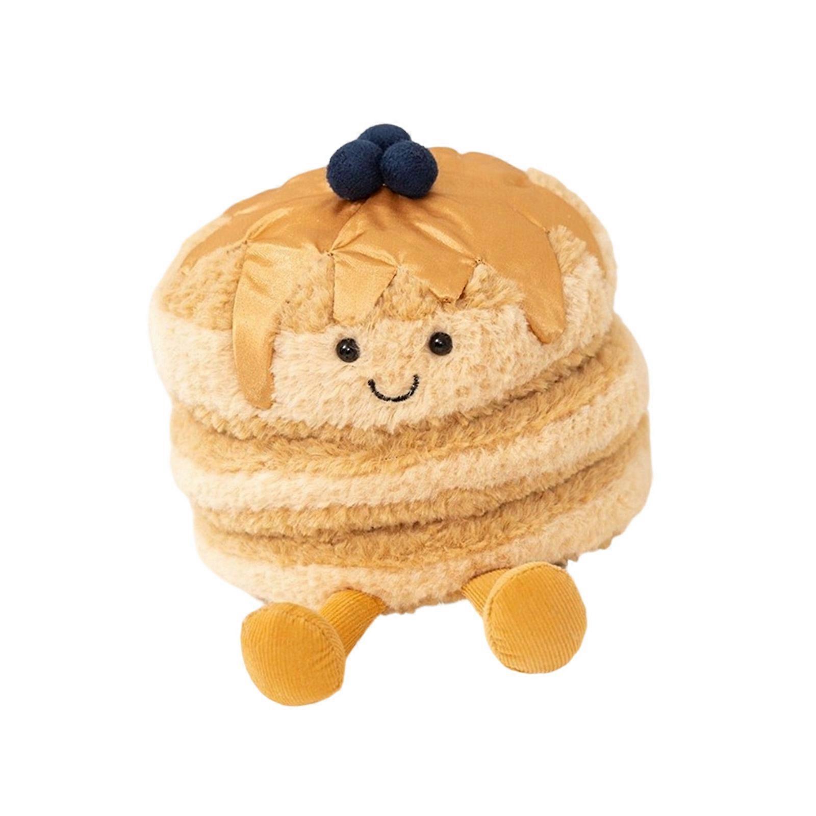 Monitoiminen kakkuteemainen pehmolelu kannettava kodinsisustus tytöille ja pojille monivärinen