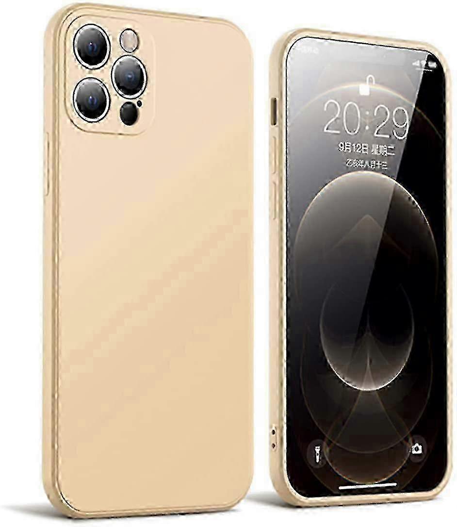 Iphone 13 Case Liquid Silicone Case With Camera Protection,soft Anti-scratch Microfiber