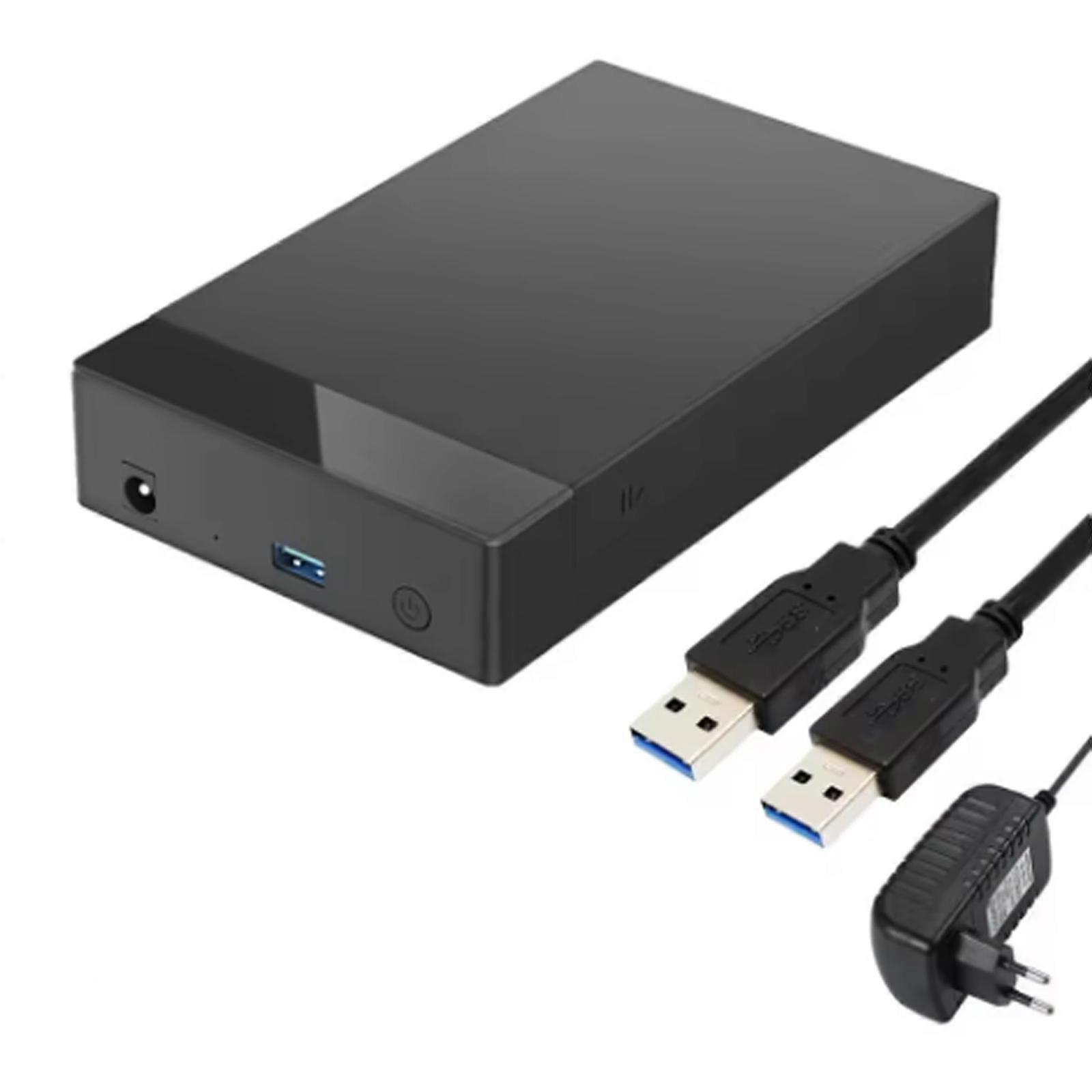 USB3.0 2.5/3.5inch External Hard Drives Enclosure Easy Installation Hard Drive Disk Box Enclosure Data Transfer for PC Multicolor