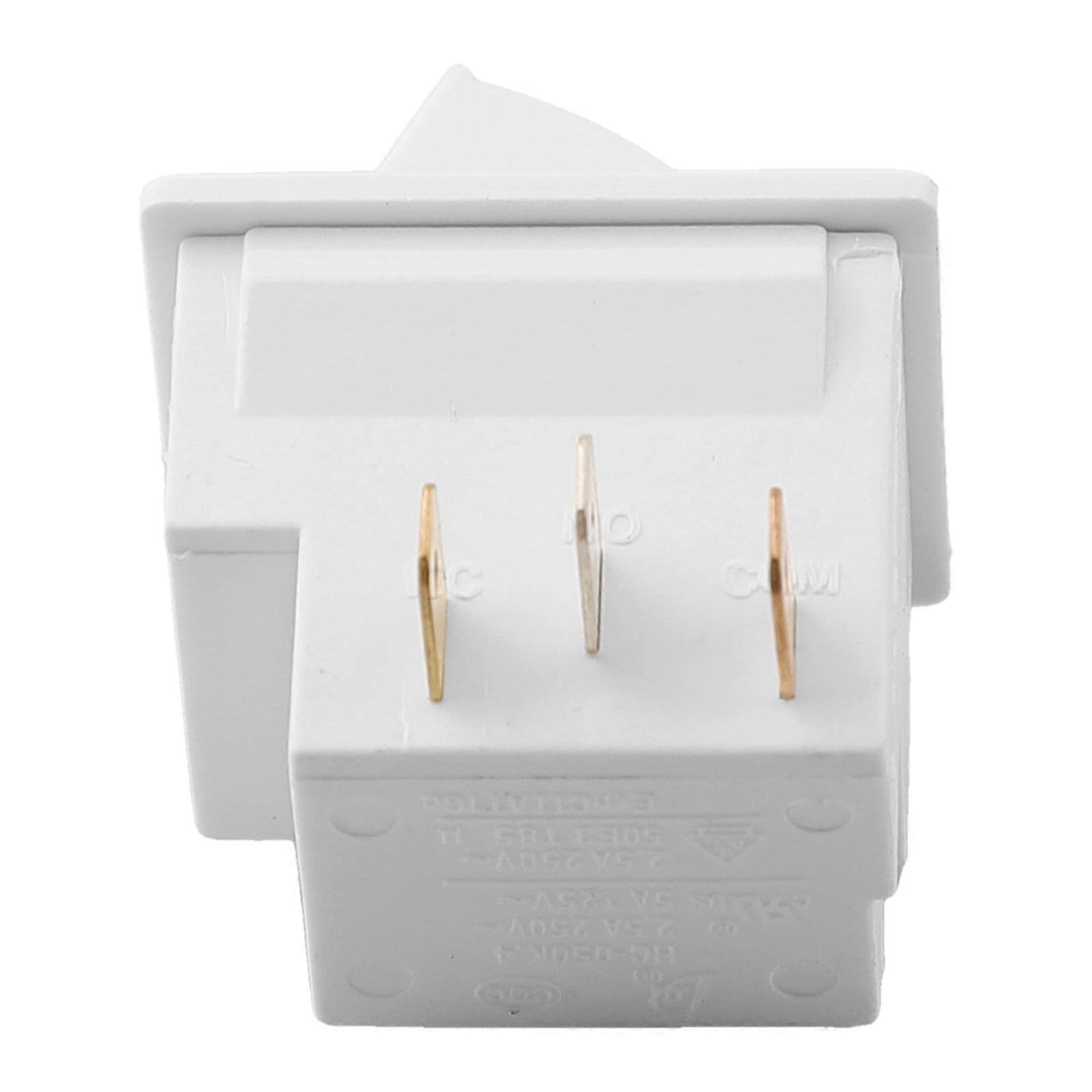 Beisidaer Easily Operated 3 Pin Refrigerator And For Freezer Door Light Switch Ac250V