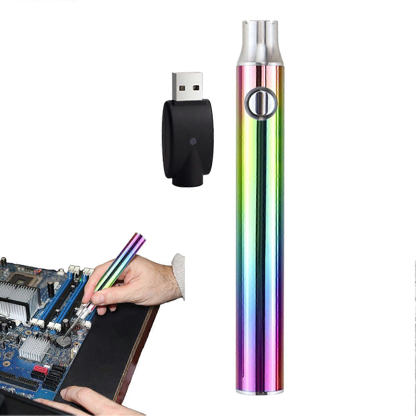 Cordless Soldering Iron Pen USB Rechargeable Adjustable Temperature for DIY Electronics