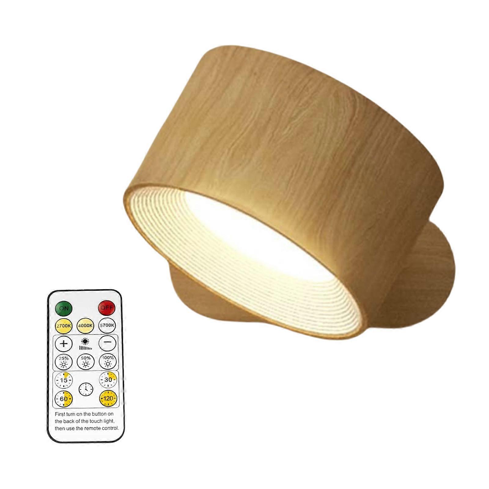 Practical LED Night Lamp Rechargeable with Touch Brightness Adjustment Magnetic Designs Suitable for Home and Travel Multicolor