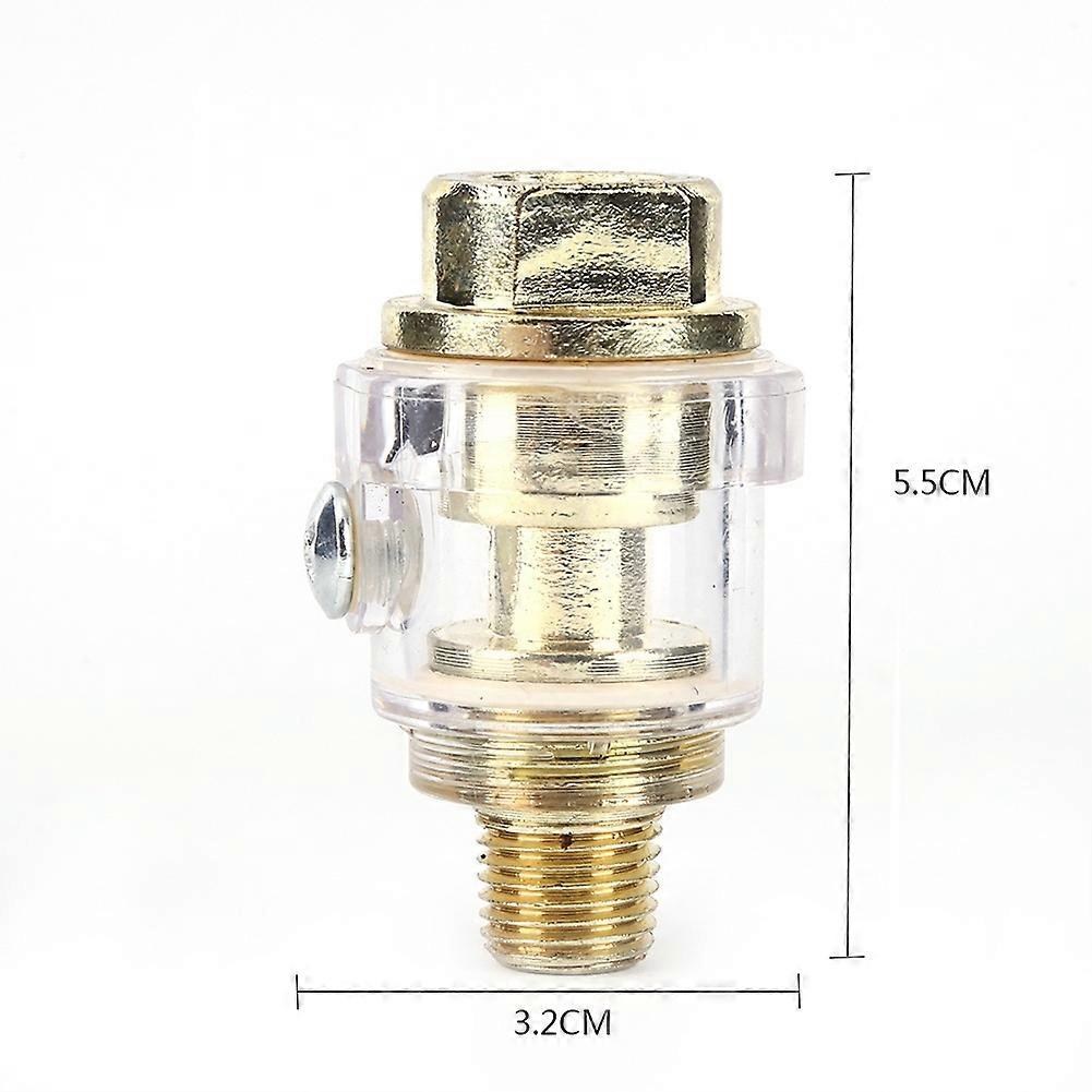 1/4" BSP Mini in Line Oiler Lubricator for Pneumatic Tool & Air Compressor Pipe