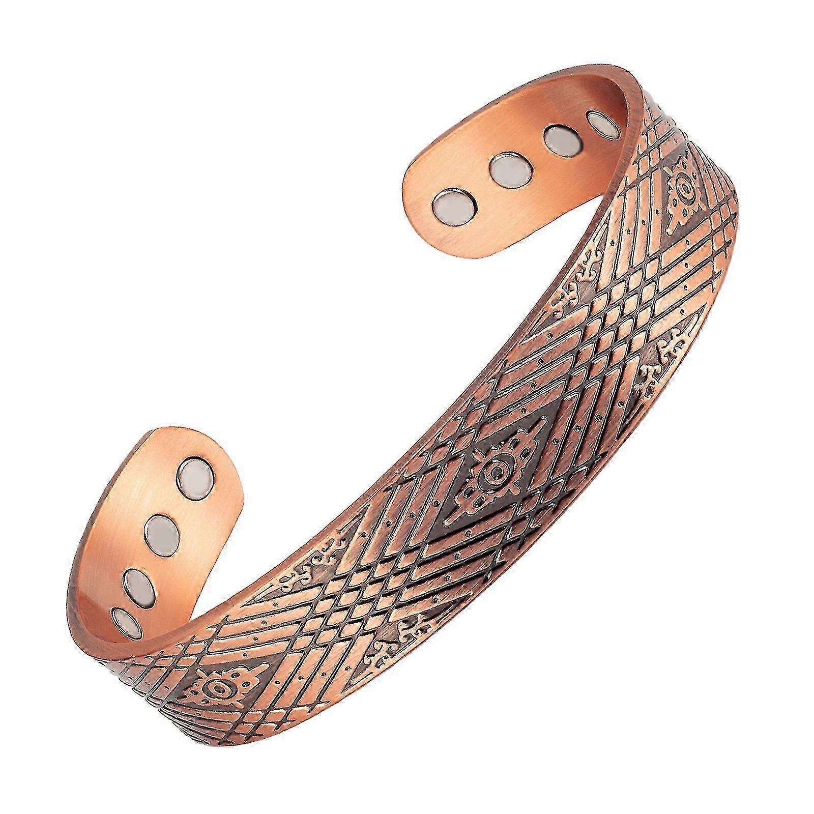 Men's Magnetic Copper Adjustable Bracelet