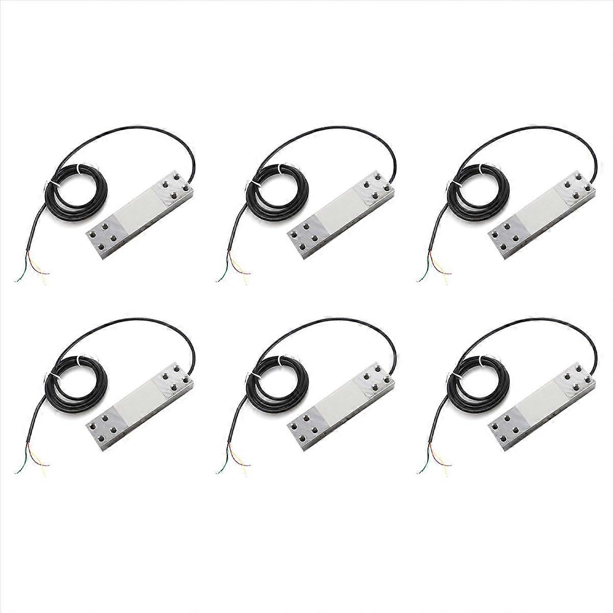 6X 200 Kg Electronic Scale Sensor Digital Load Cell Weight Sensor Platform Load Cell Single Point Be