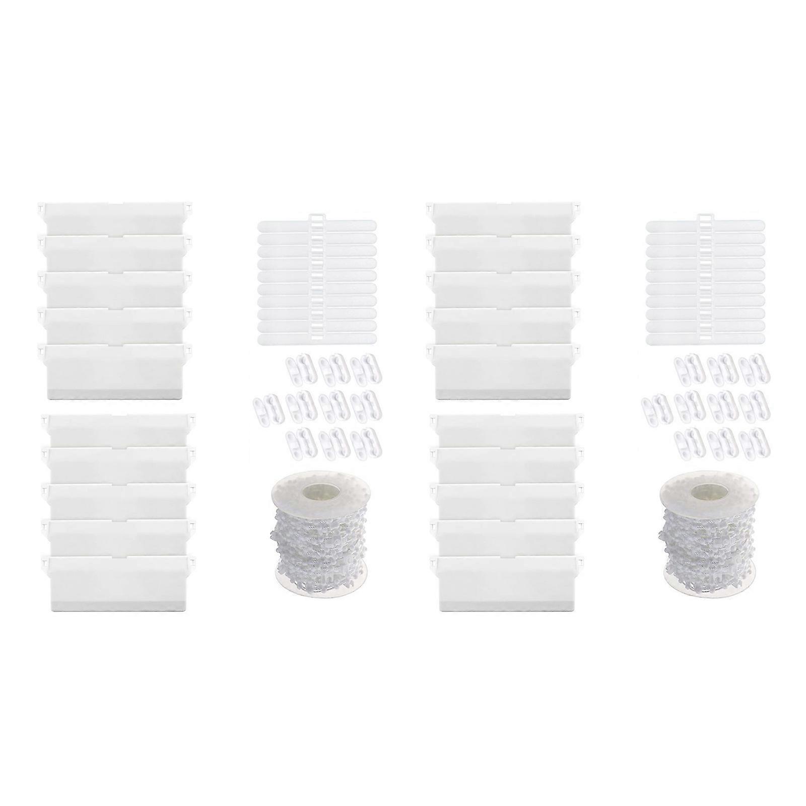 127MM Blind Bead Chain Clips Hooks Fasteners for Secure Curtain Attaches Easy Installation Multicolor