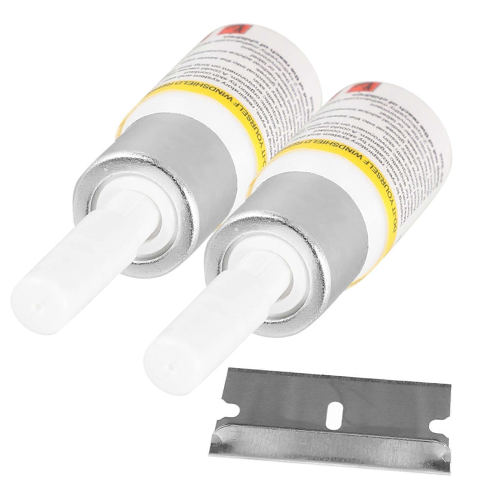 Windshield Repair Kit Auto Glass Repair Fluid for Quick Fix 1Set