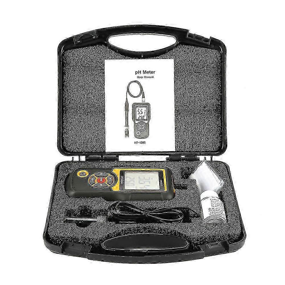 HT-1202 Water pH Tester with High Accuracy and Temperature Display