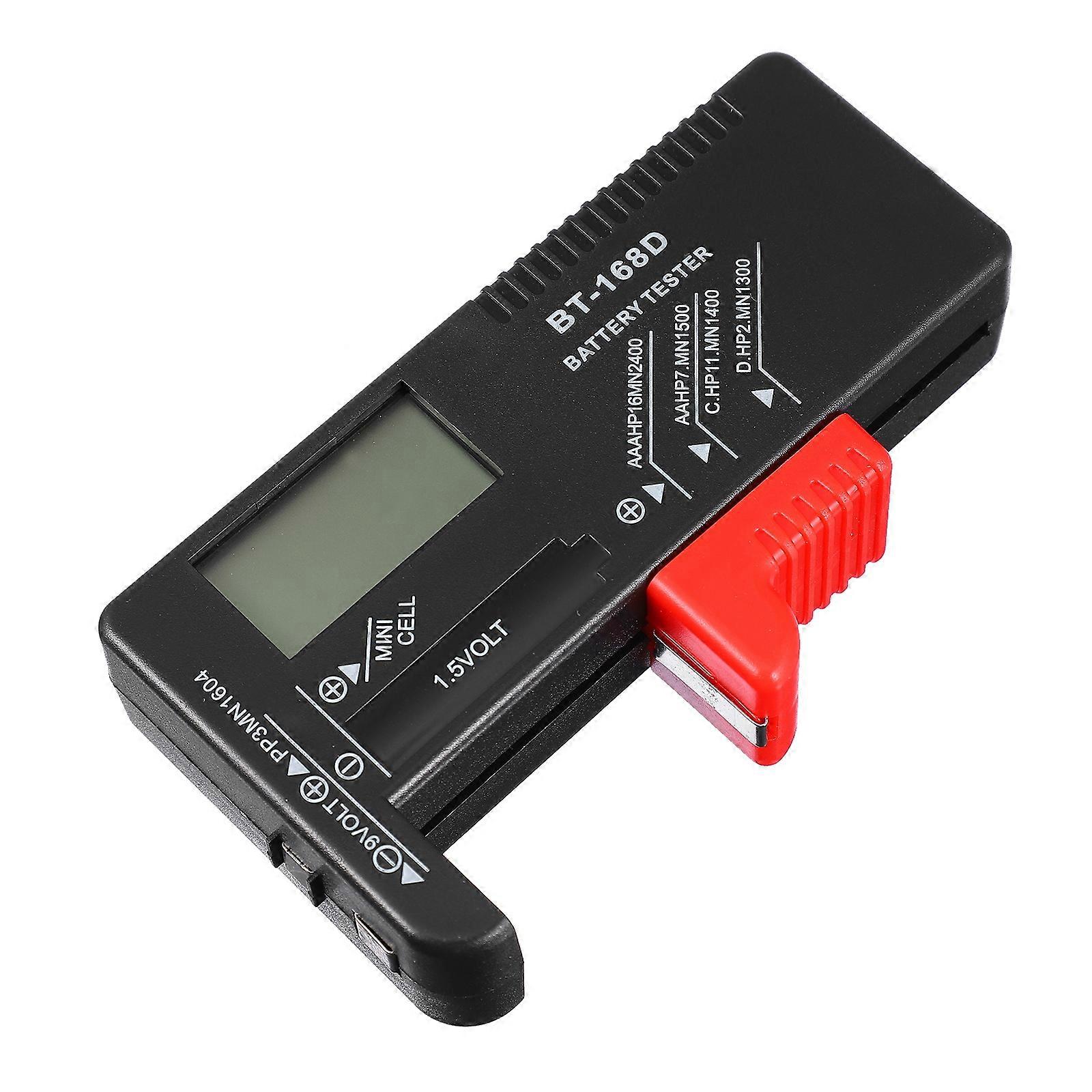 Electric Battery Tester for Aa Aaa 9V Button Cell Batteries with Testing Function