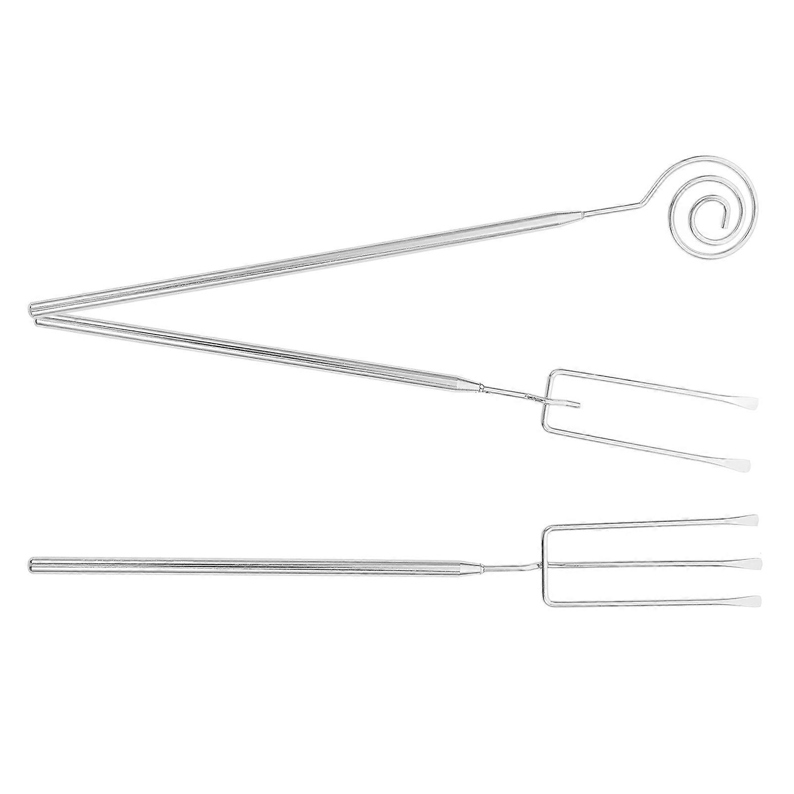 Stainless Steel Chocolate Dipping Tools Fork Set for Kitchen Use with Ergonomic Design and Multiple Fork Options