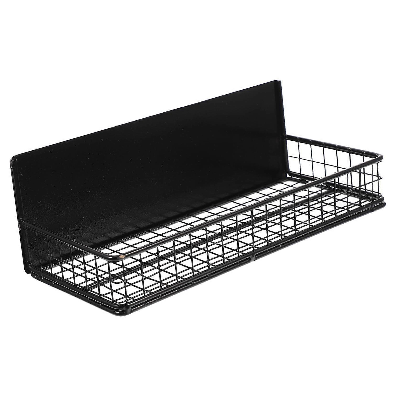 Magnetic Spice Rack for Refrigerator, Durable Iron Shelf Organizer, SpaceSaving Kitchen Storage