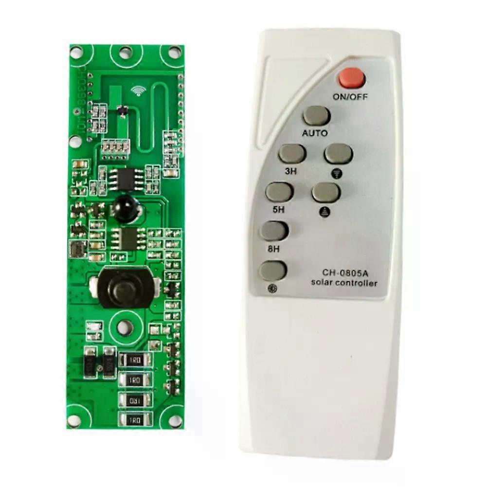 Automatic Control Lamp Board with Remote Control Solar Generator Charge Controller Multi-function Practical Human Body Induction