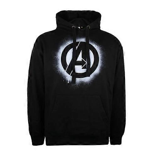 Avengers Mens Stencil Hoodie