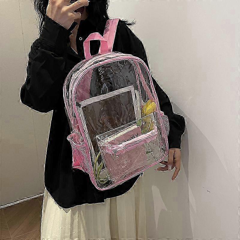 Clear Backpack Heavy Duty PVC Transparent Backpack