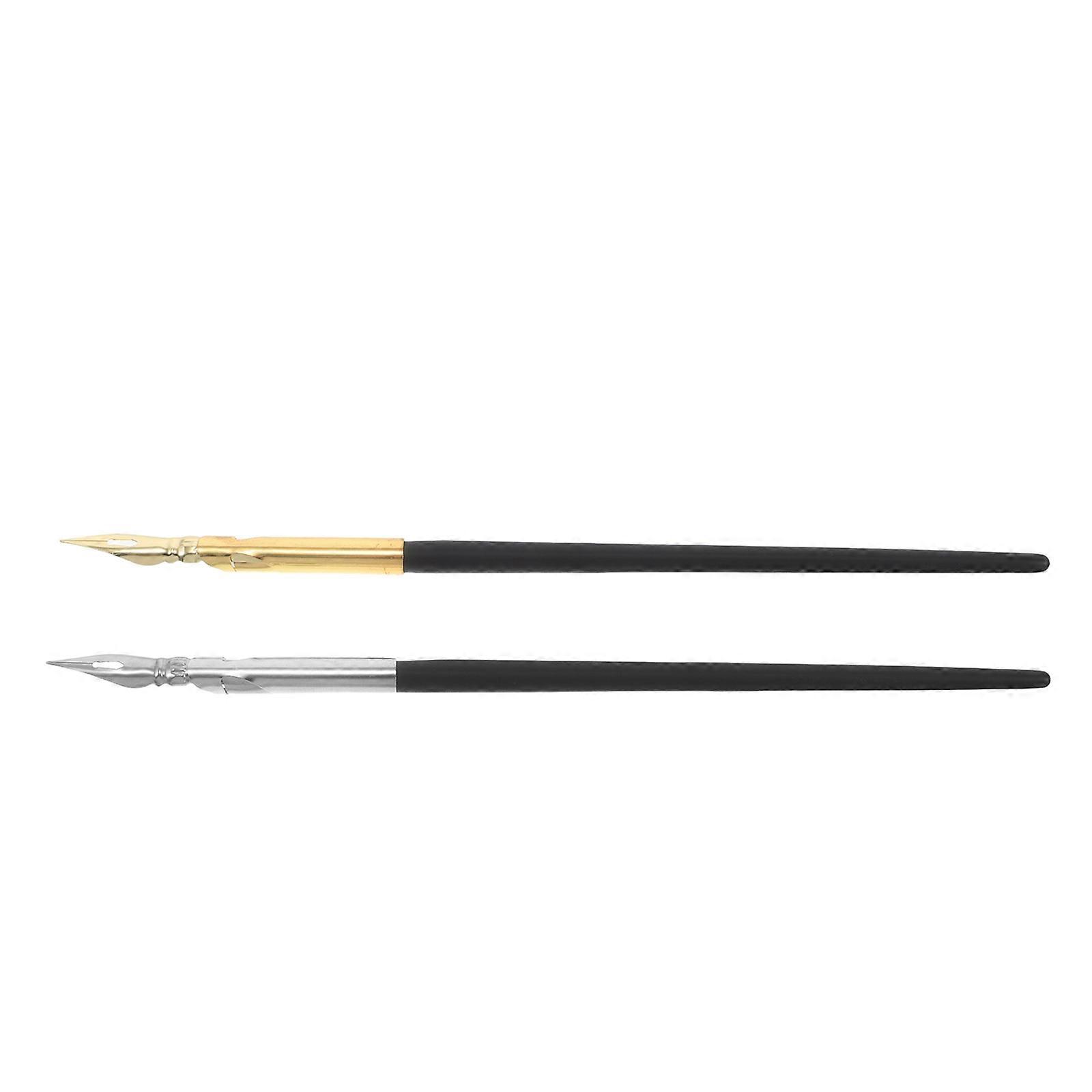 Manga Calligraphy Dip Pen Set for Drawing 2Pcs Fine Tip for Sketching