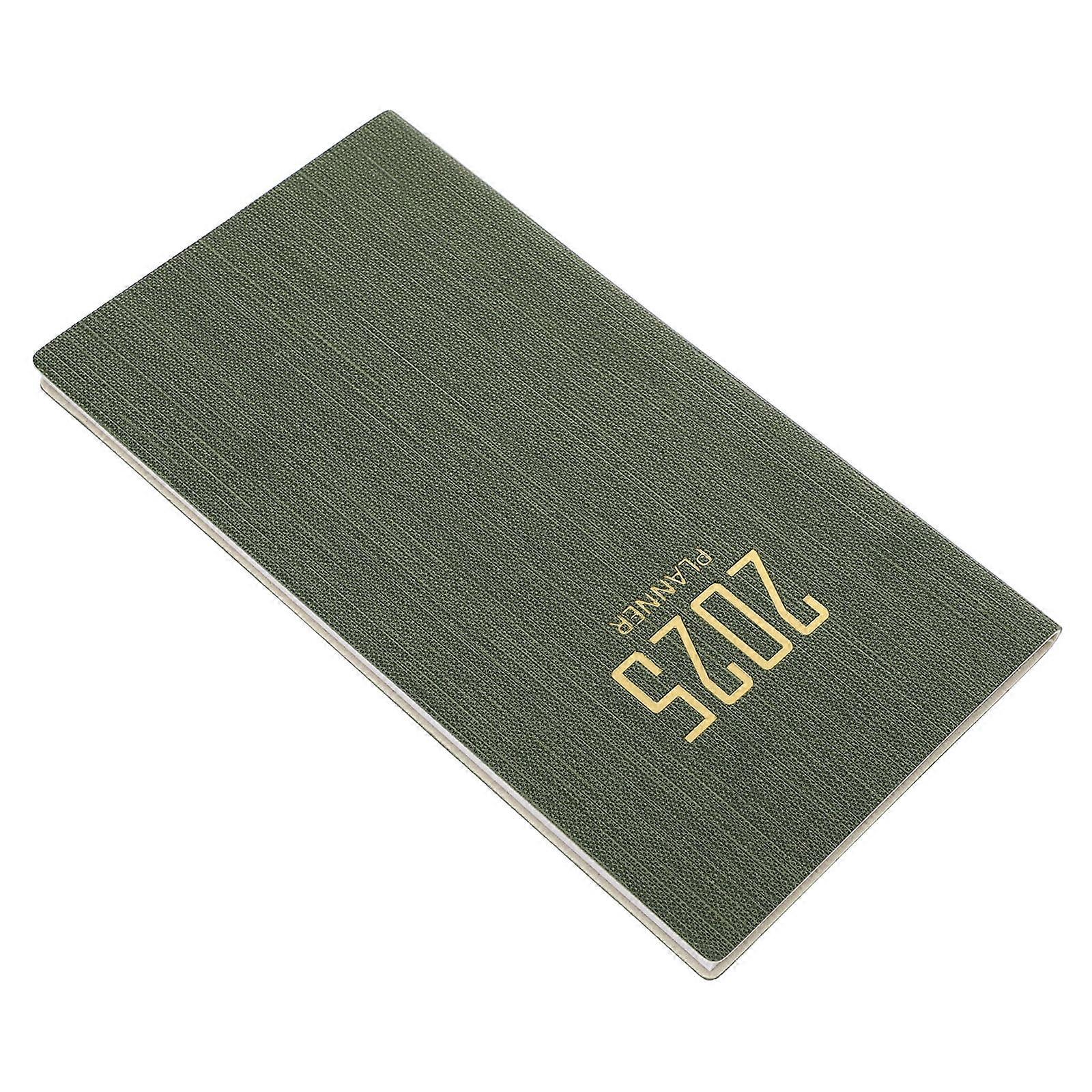 Daily Planner Notepad for Writing 2025 Office Work Planner Notepad Green