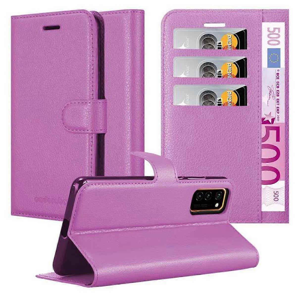 Honor View 30 Case - Protective Case with Card Slots and Stand Function