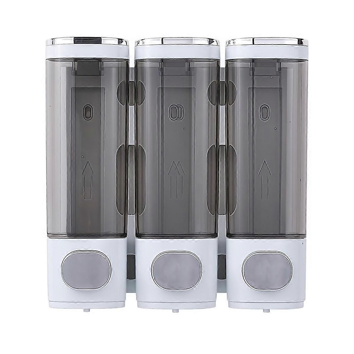 Anti-slip Button 300ML Pump Bottle Wall Mounted Soap Dispenser