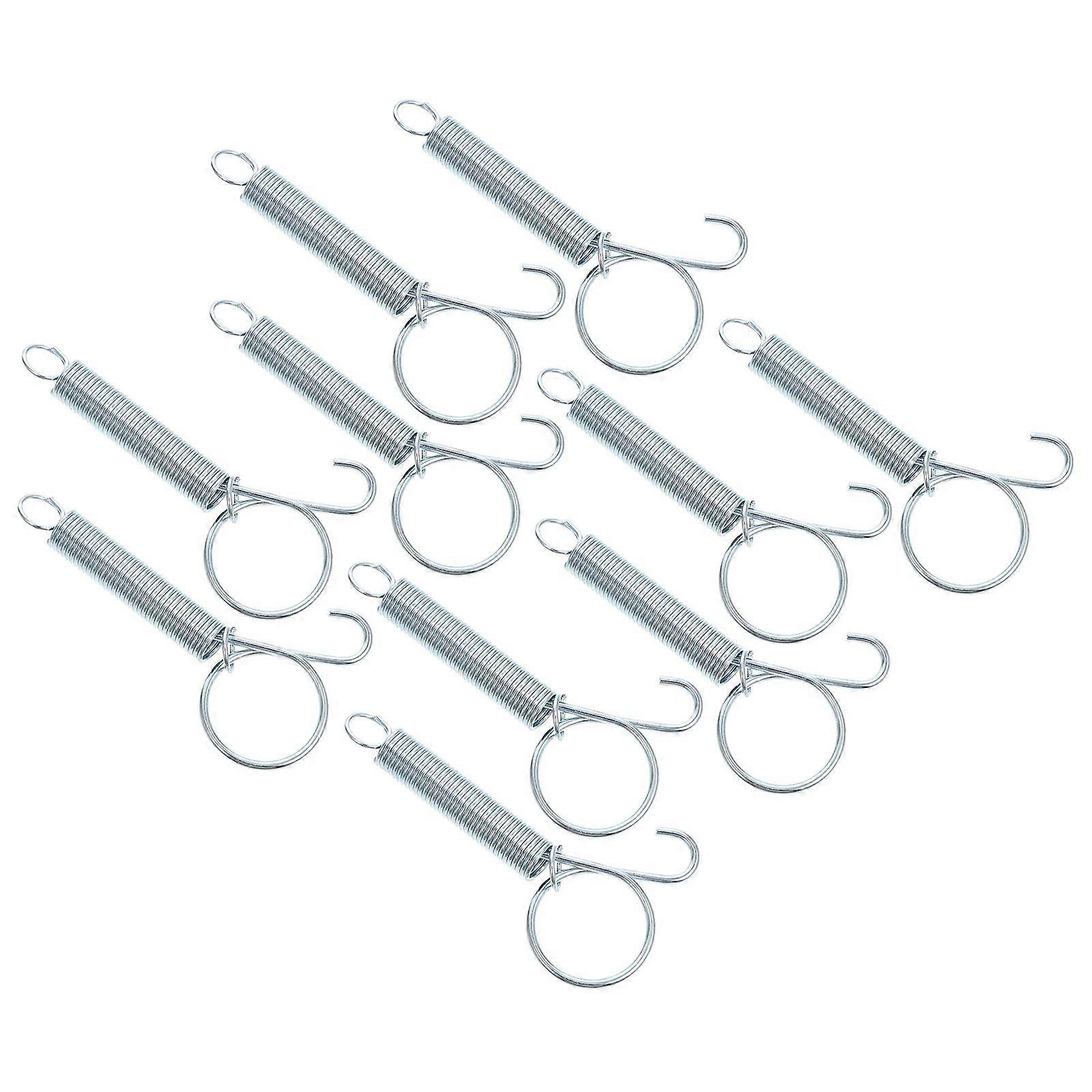 10 Pcs Spring Cage Door Latch Door Spring Hook Rabbit Cage Door Spring Hook