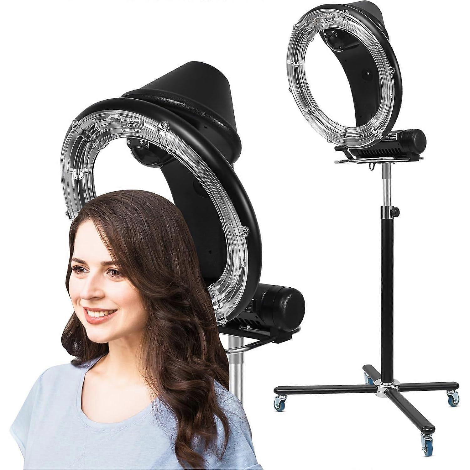 Professional Salon Hair Dryer with Adjustable Orbiting Infrared, 950W Height Adjustable Design