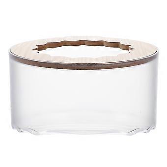 Hamstersand Badrumstillbehör Roligt Gömställe 14,5X14,5X9,3CM Transparent Enkel 1Set