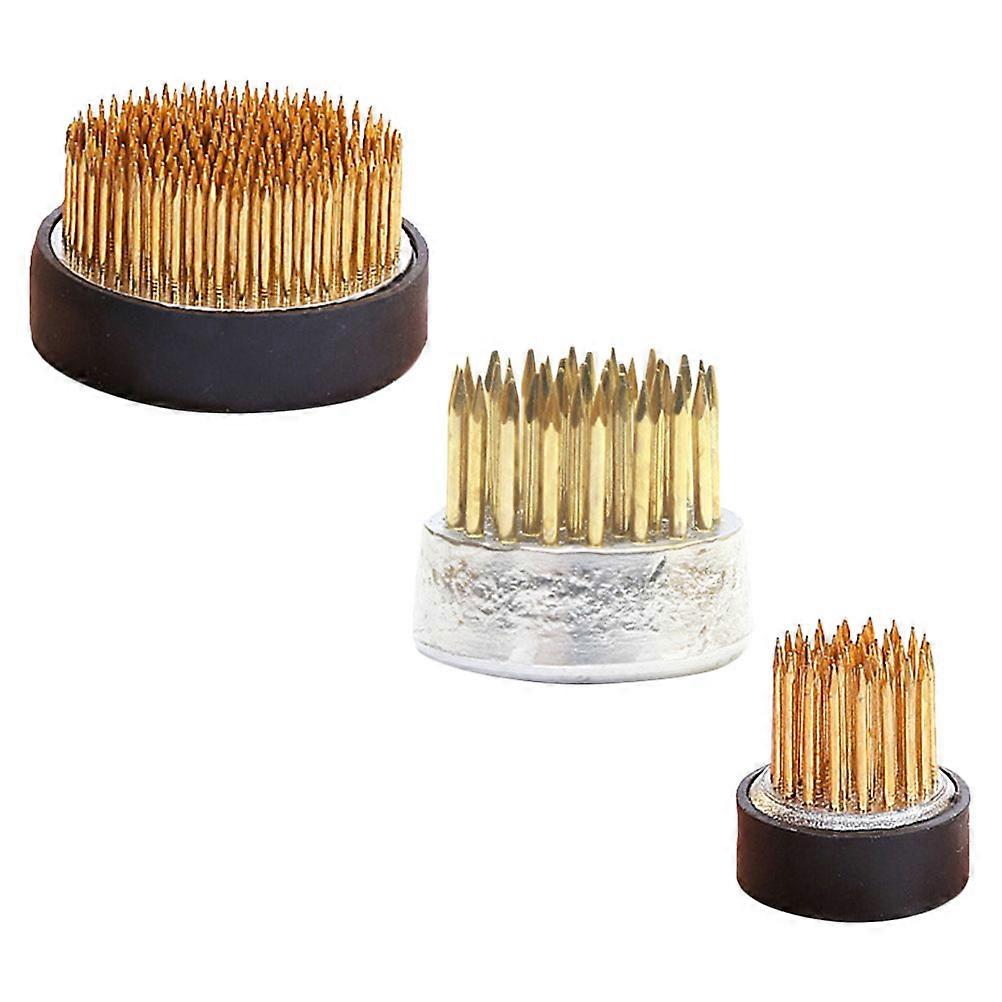 Stem Holders For Flower Arrangement Base Practical Florists Copper 3Pcs