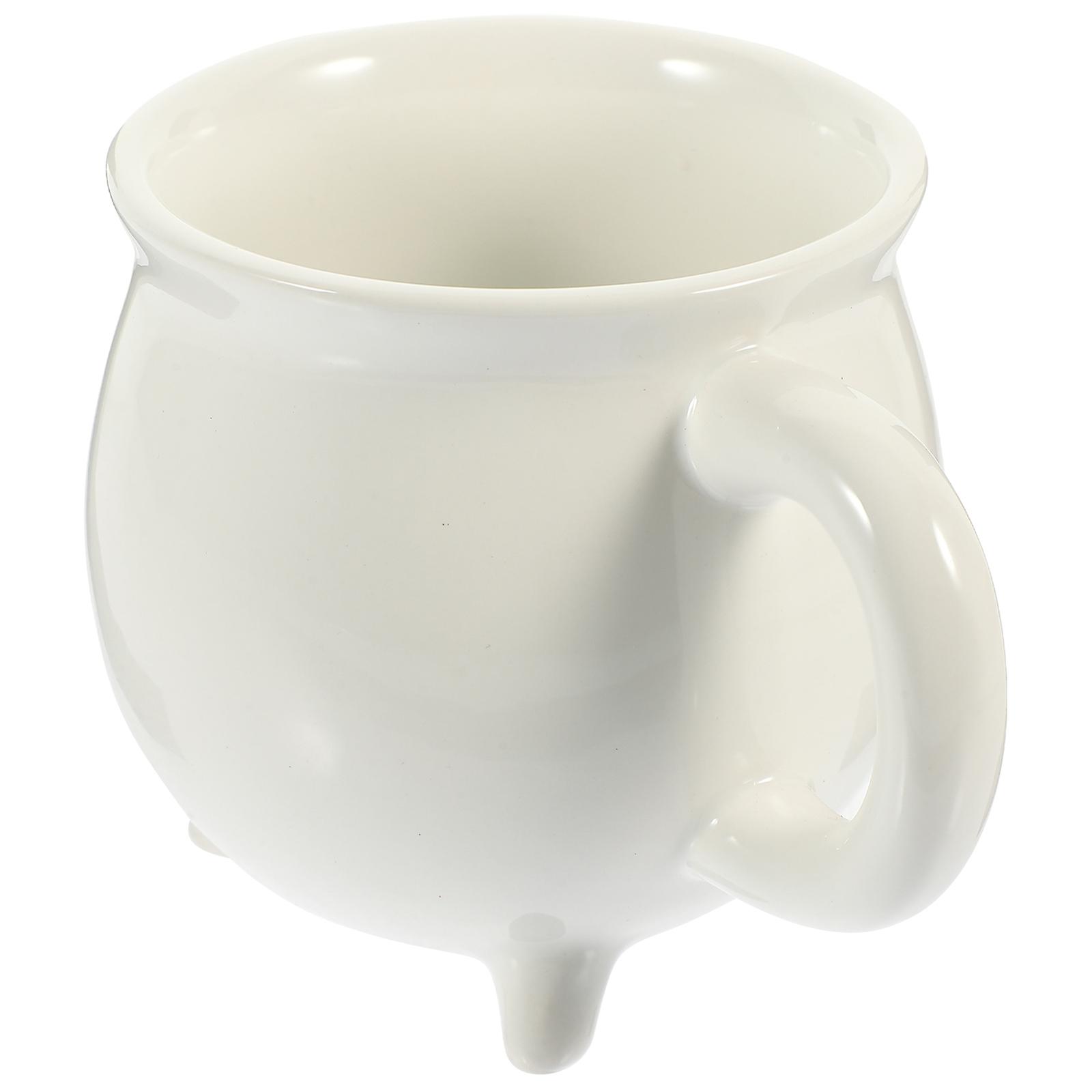 Ceramic Halloween Witch Mug Cauldron Cup for 5Pcs Ceramic Drinkware