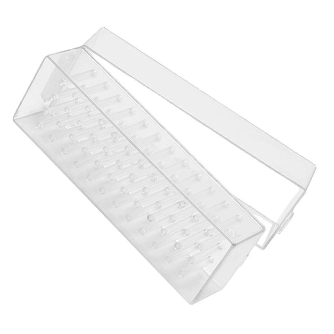 Nail Drill Bit Organizer Case for Quick Tool Access and Professional Manicure Storage