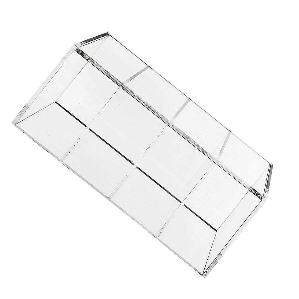 Acrylic Storage Box for Coffee Storage Container 2Pcs Transparent Acrylic Case