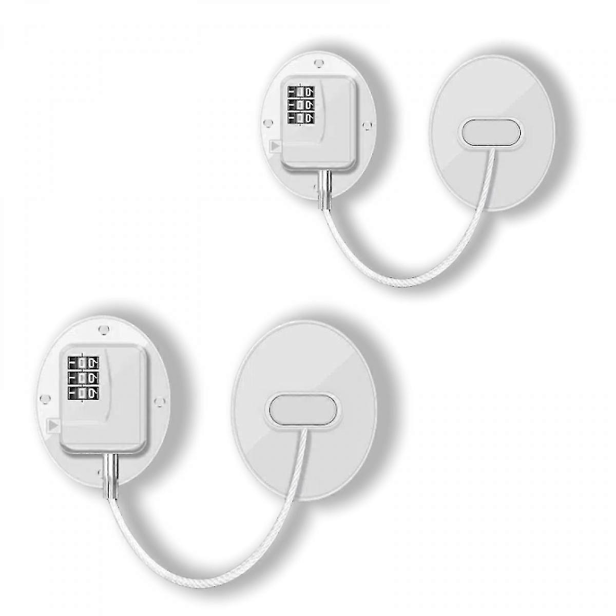 Refrigerator Lock Combination AOSITE 2 Pack Fridge Locks for Adults Mini Fridge