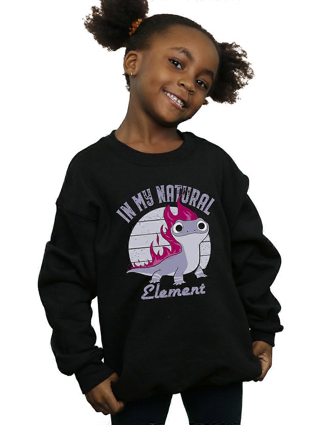 Disney jenter Frozen 2 Salamander Bruni element Pullover
