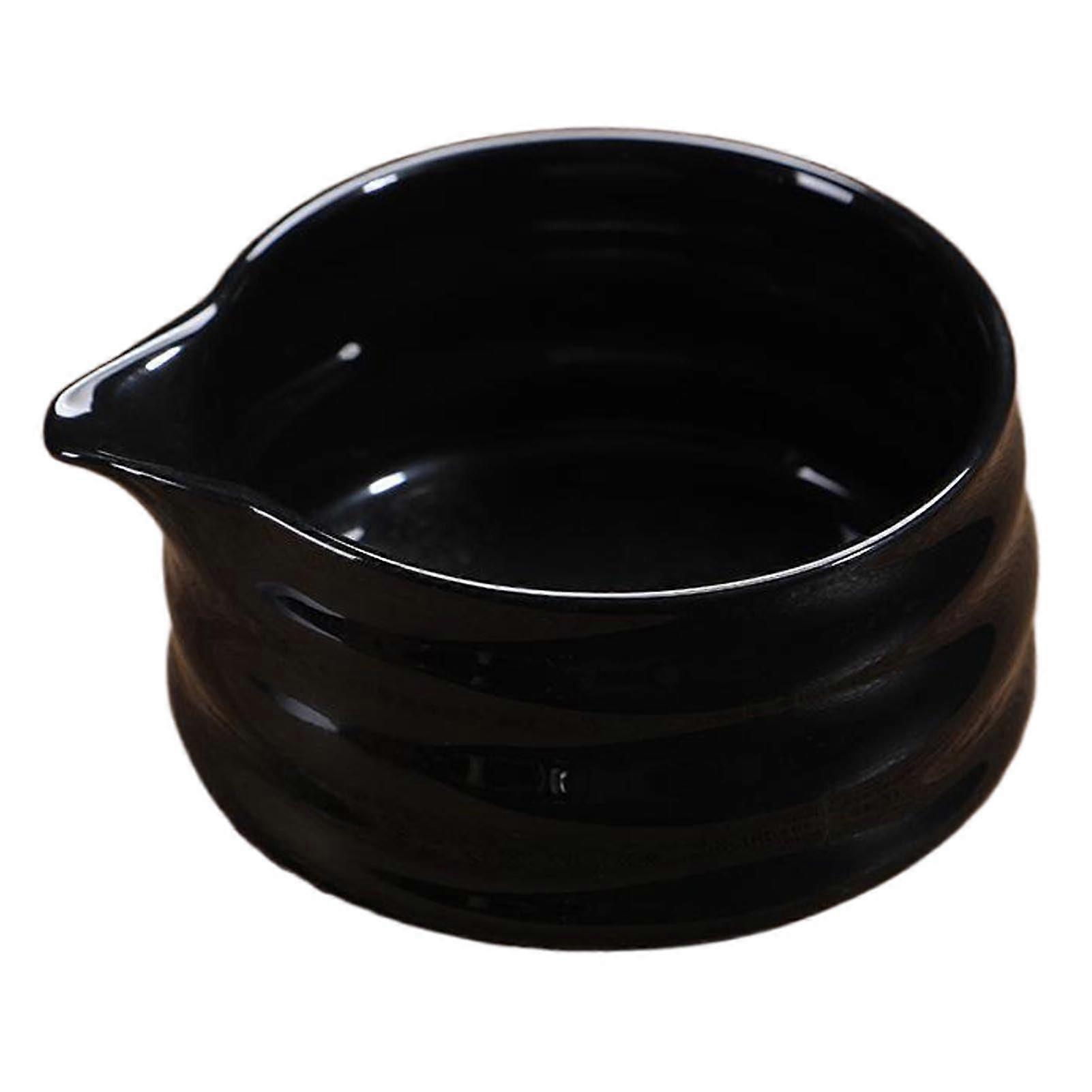 Handcrafted Ceramic Matcha Bowl for Authentic Japanese Tea Ceremony, 500ml Durable Design
