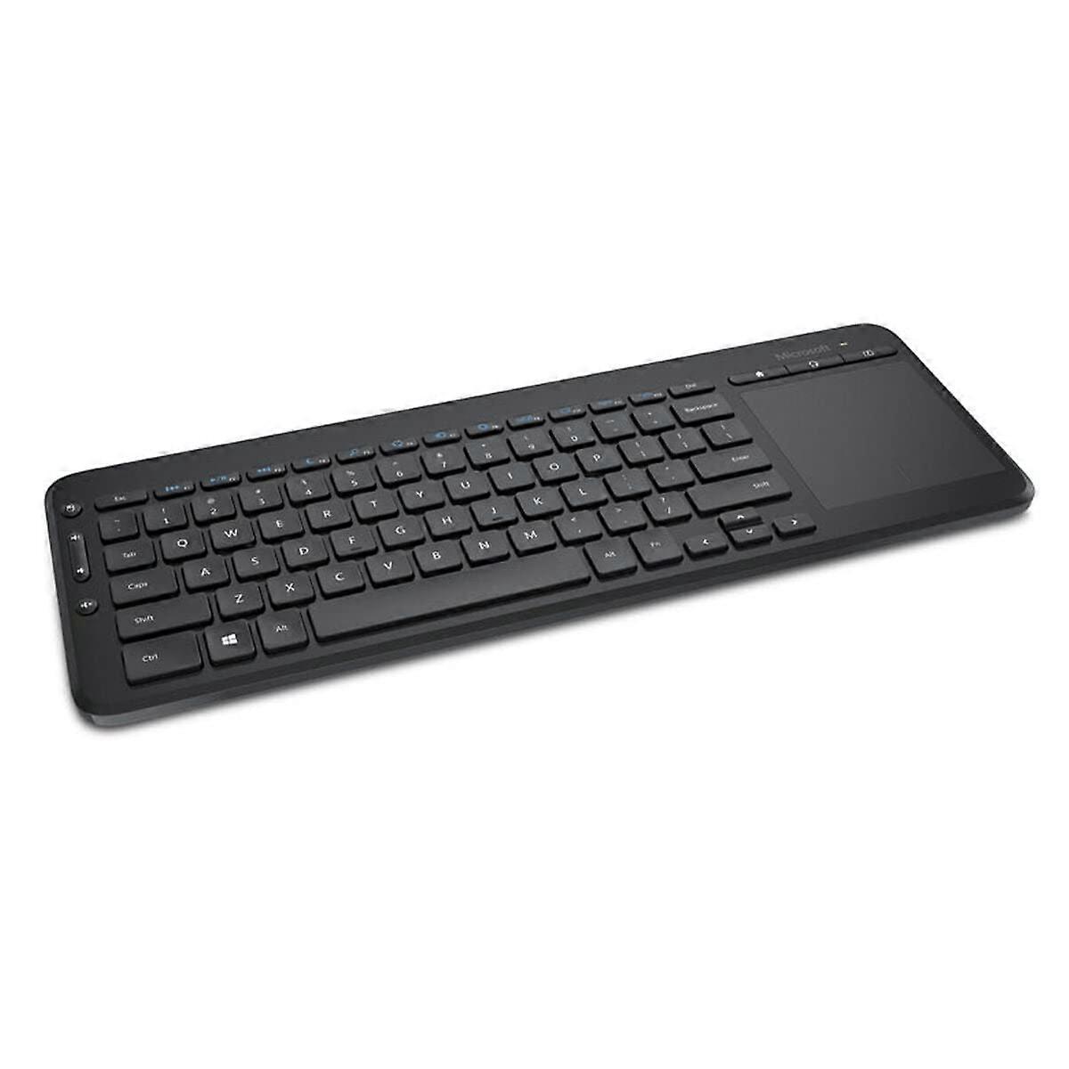 Wireless AllinOne Keyboard for PC and Mac with Touchpad, SpillResistant, 15ft Range