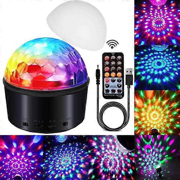 LED Disco Light 9 Modes Automatic Color Changing 9W Party Ambient Light