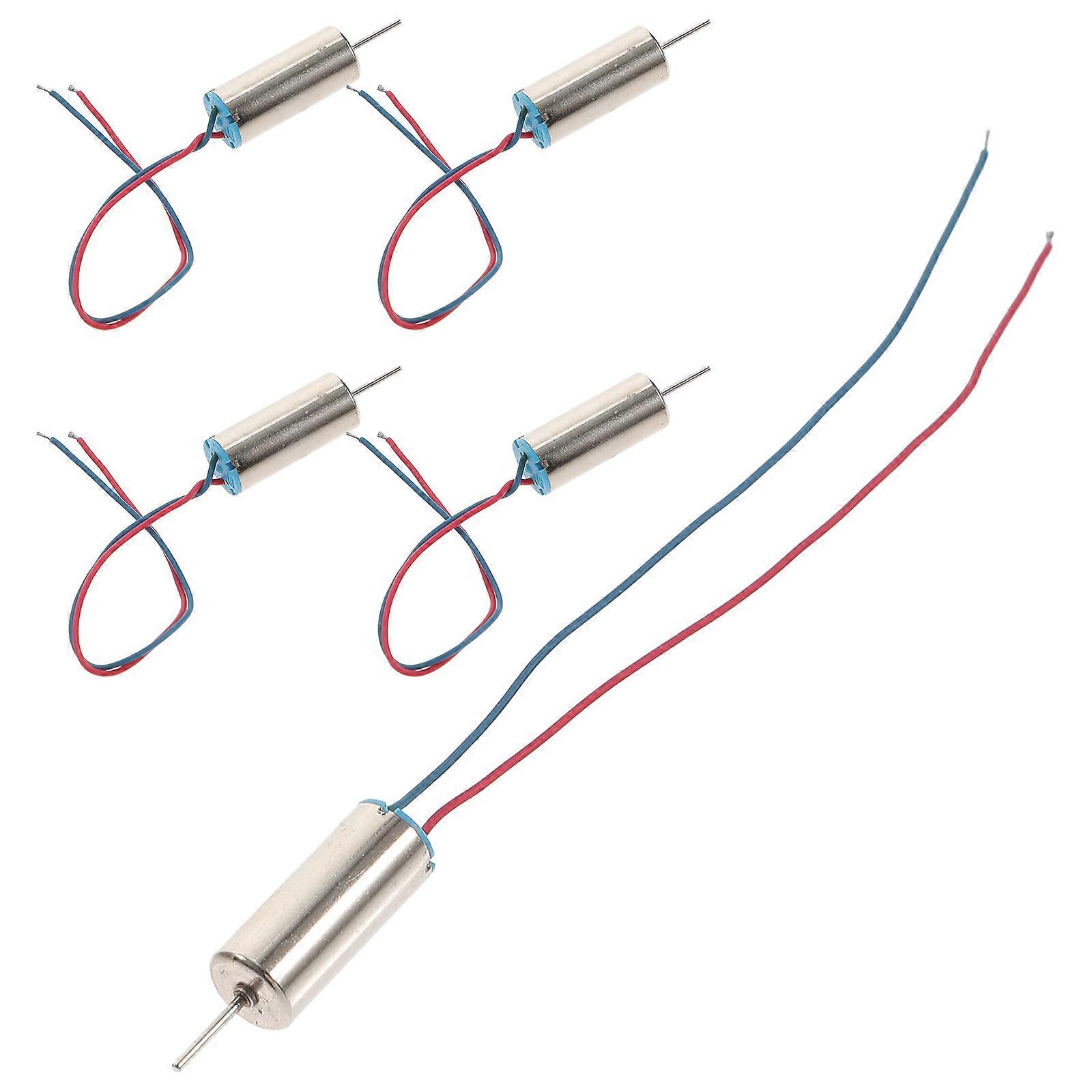 Electric Motor Coreless Motor for Airplane Model 5Pcs Silver