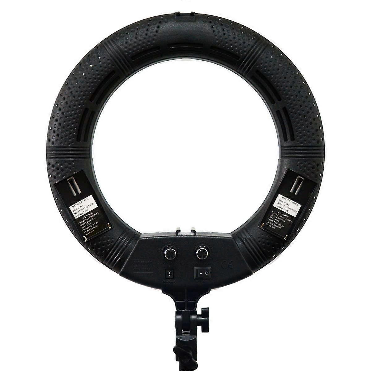 12 Inch Dimmable LED Ring Light with Stand and Phone Holder, Adjustable Color Temperature