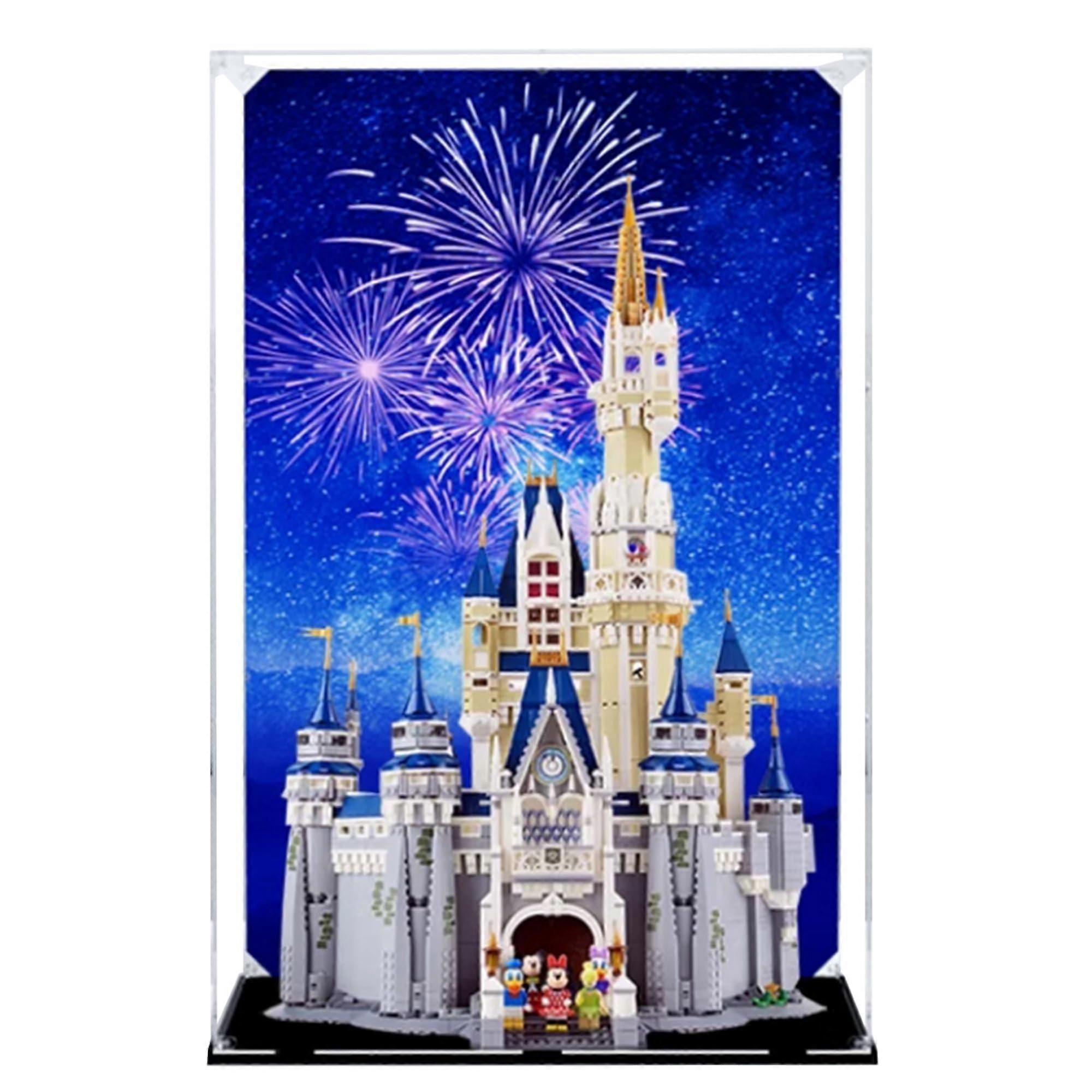Display Case for  71040 Castle with Clear Acrylic DustProof UV Protection