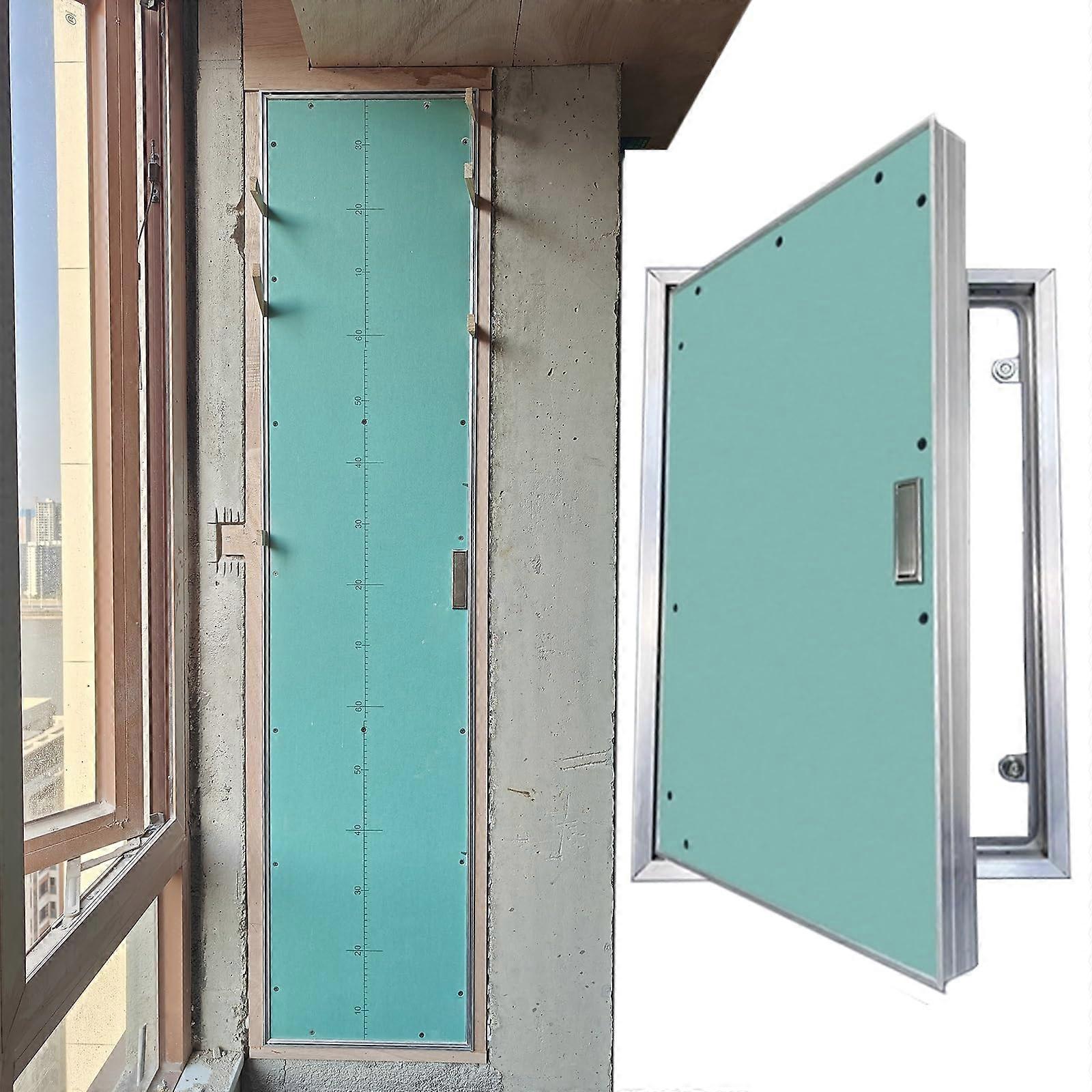 Flush Mount Access Door Panel 60x90cm with Magnetic Lock, Paintable Surface for Drywall and Ceiling