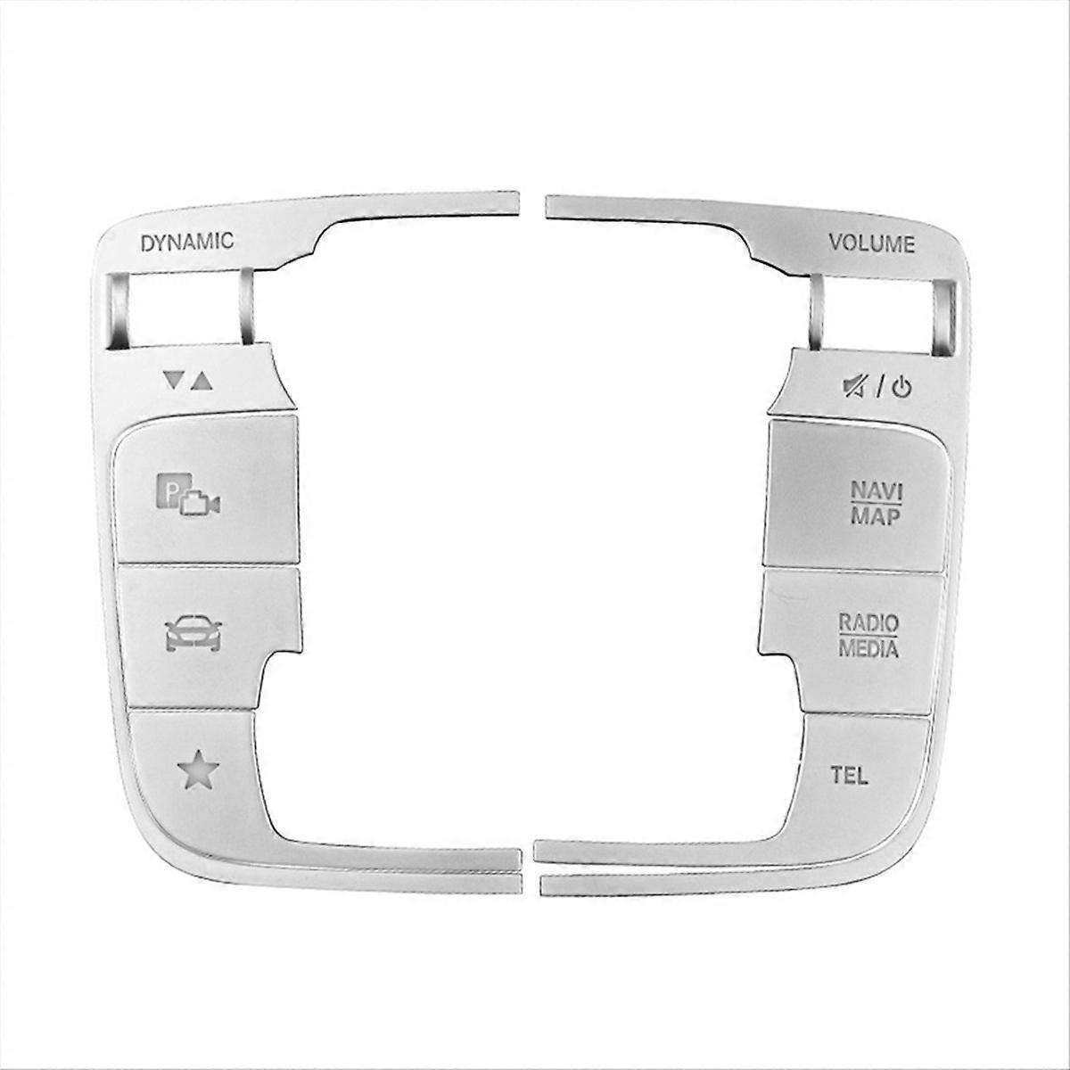 Car Center Control Mouse Decorative Button Sticker for -