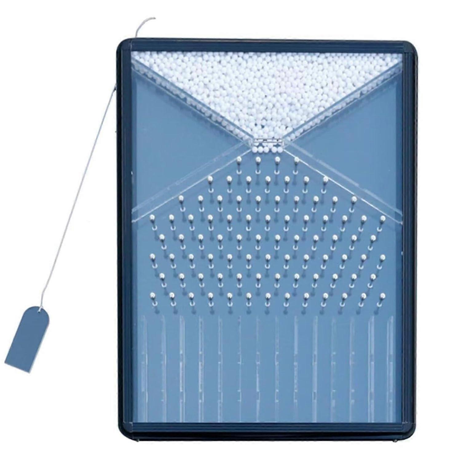 Galton Board Probability Distribution Model for Statistics Education Demonstrate Bell Curve and Random Process
