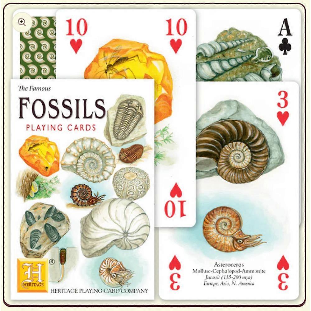 Fossils by Heritage Playing Cards