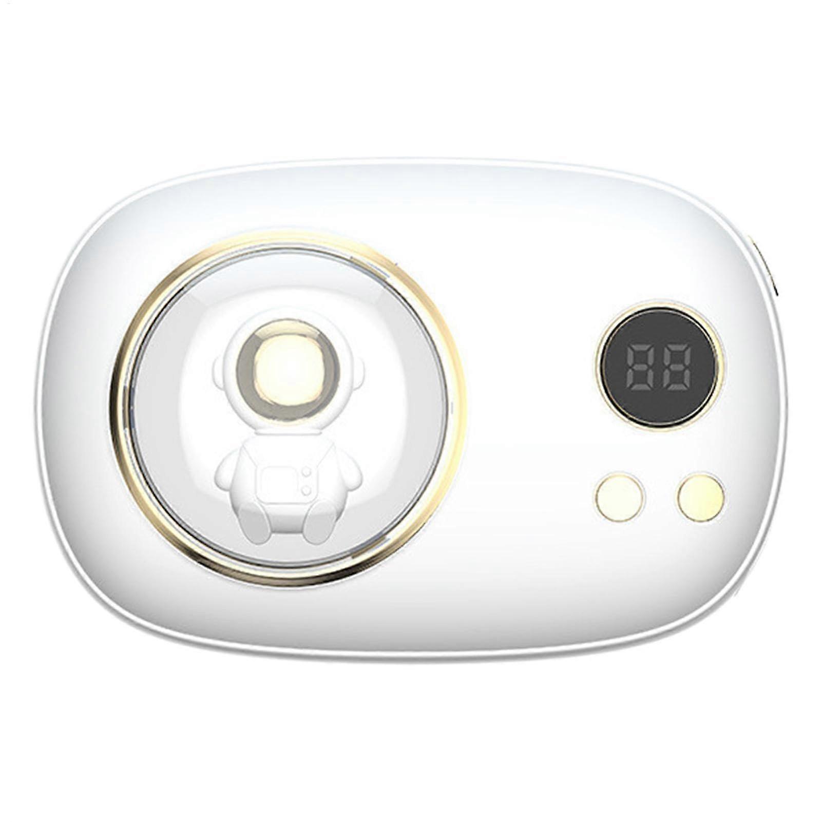 10000mAh Rechargeable Hand Warmer with LED Display, Fast Heating Astronaut Design for Camping