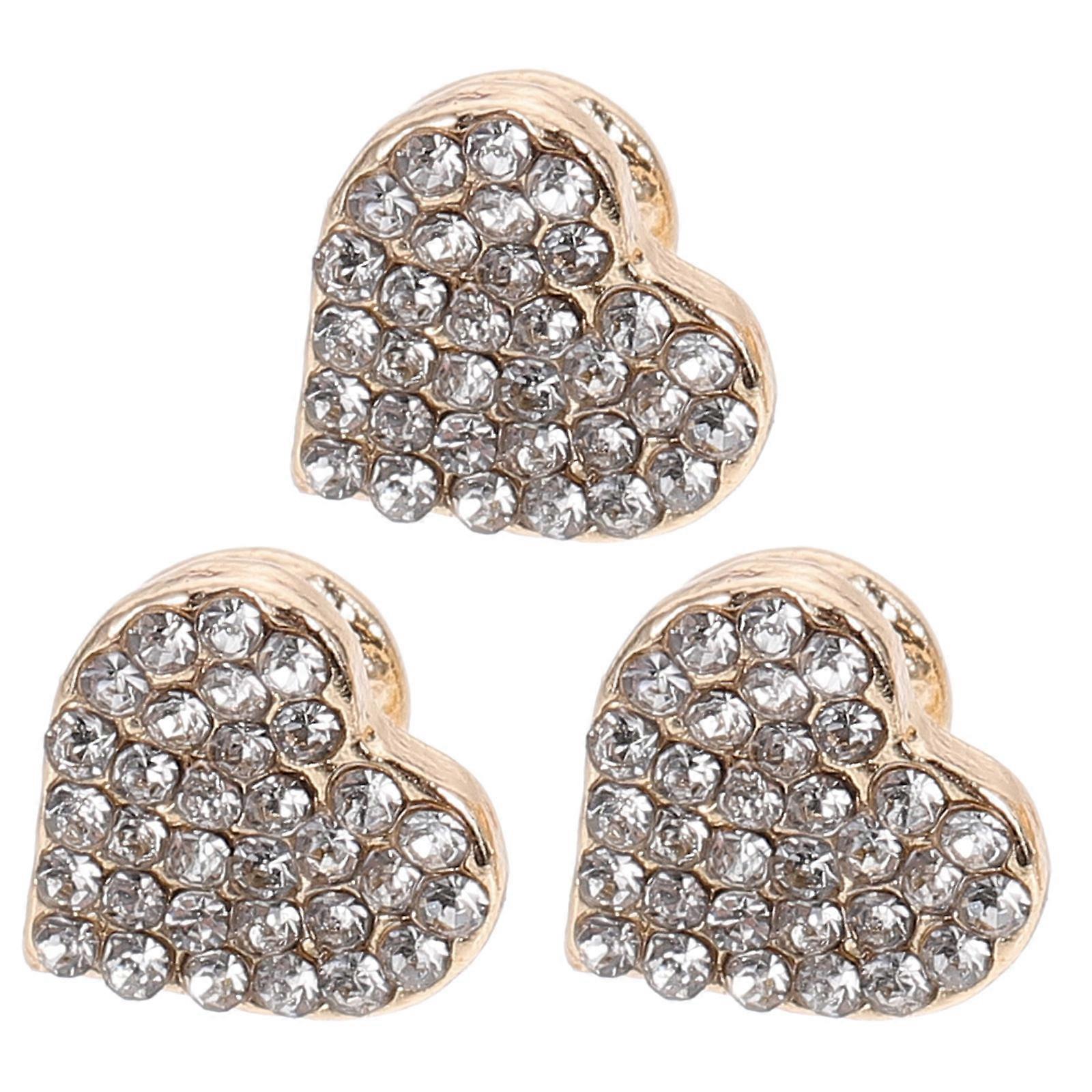 Watch Band Decorative Studs Charm for Decoration 3Pcs