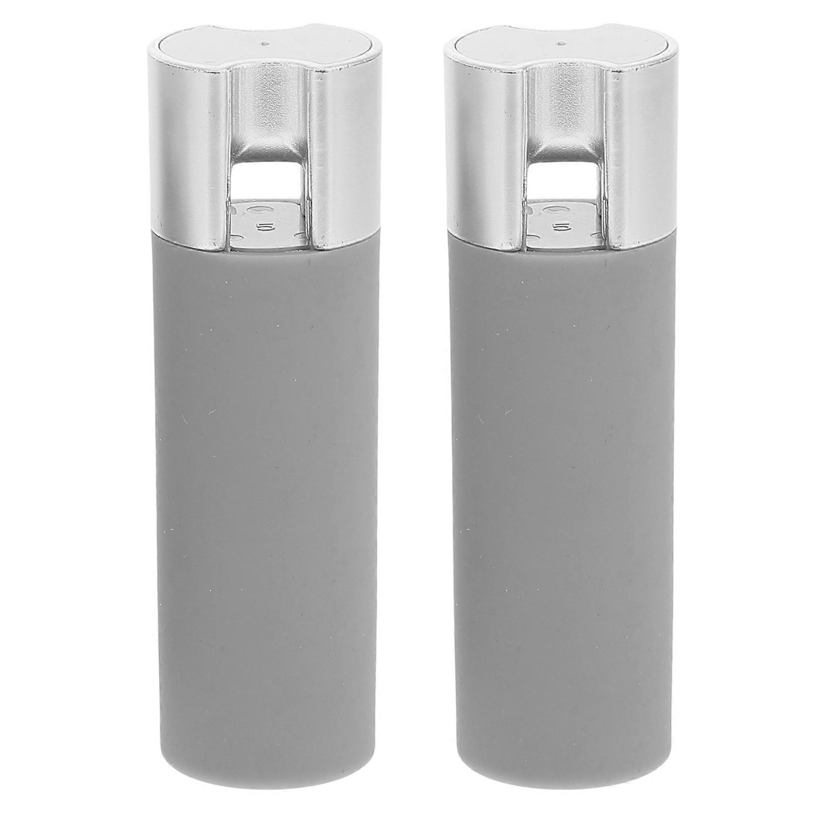 2Pcs Grey Weighted Pull String Pendants for Curtain Blinds Accessories