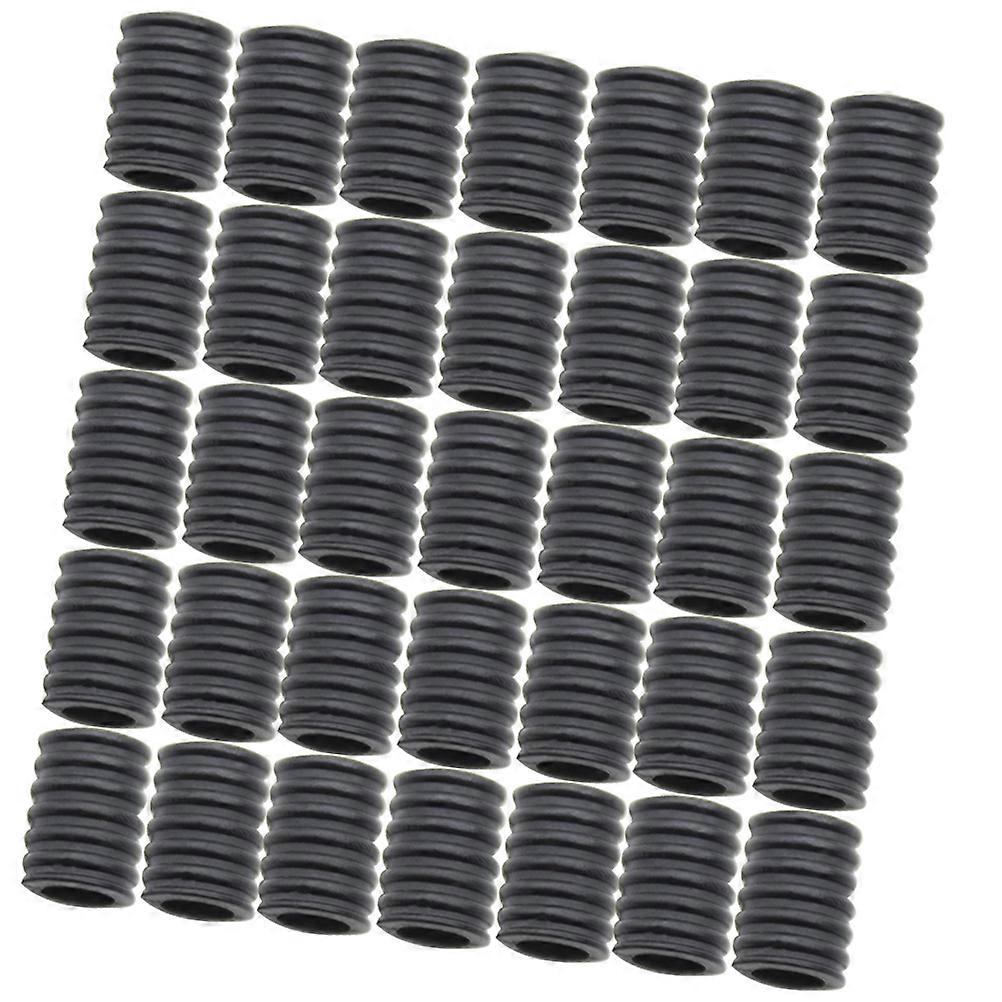 Ear Protective Mask Hook with Adjustable Function for Mask Use 250Pcs Black Silicone