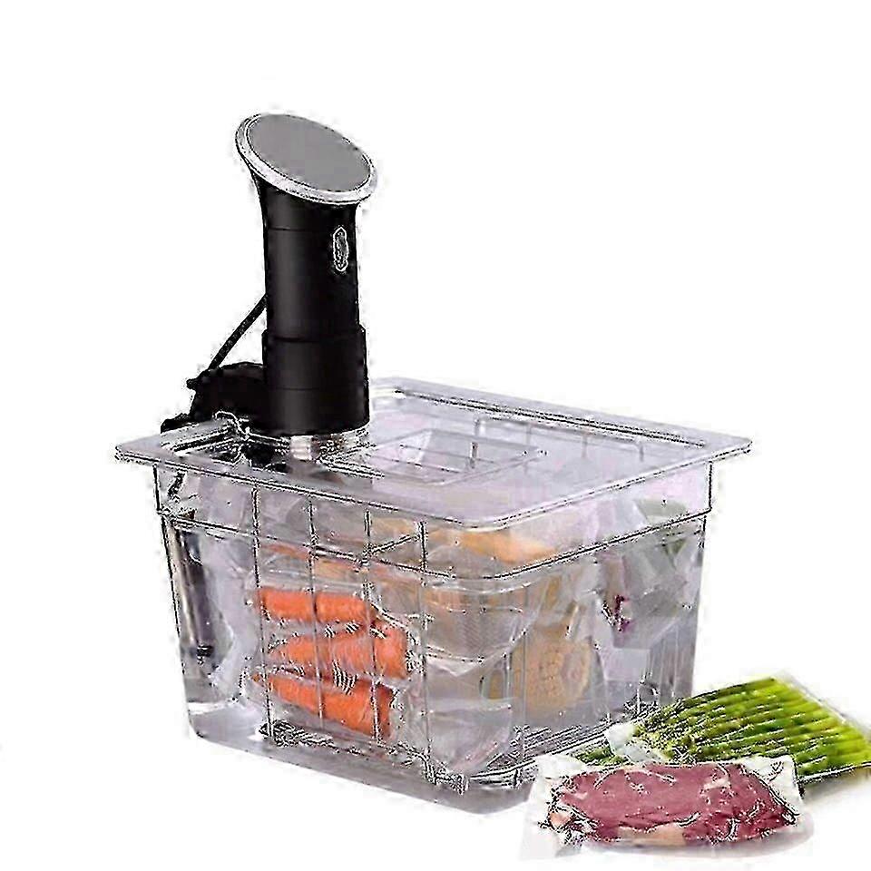 Stainless Sous Vide Grill & 11L Cooker Set for Immersion Circulators - Durable & Heatproof