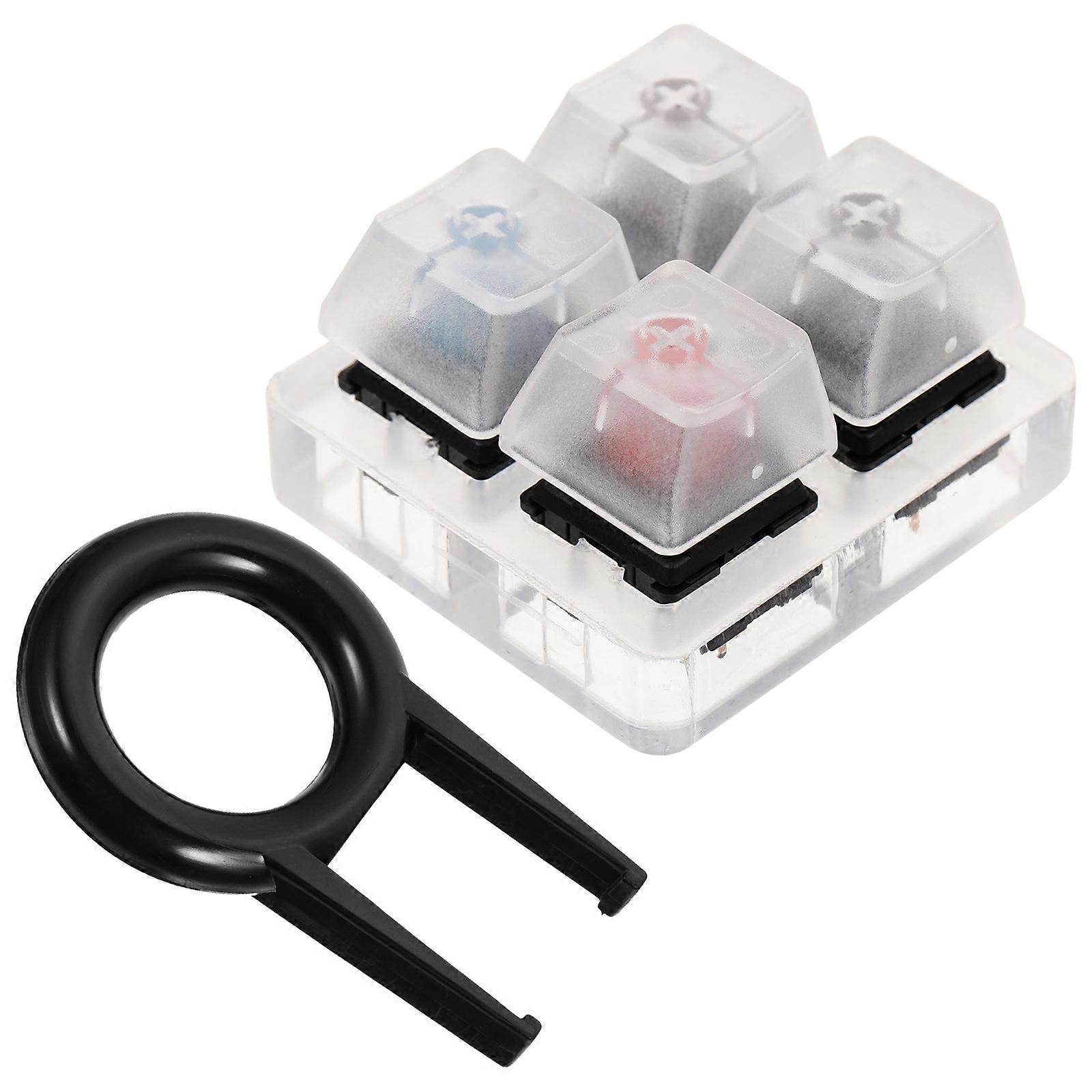 Keycaps Testing Tool Keyboard Tester Kit for Testing 2Pcs Assorted Color