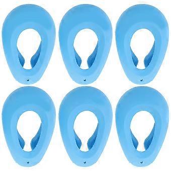3 Pairs Hair Dye Earmuffs Hair Coloring Ear Covers Silicone Ear Protectors Ear Caps